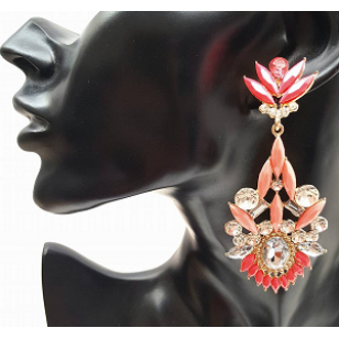 Oorbellen-Apart-Neon-Roze